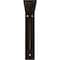 Ekena Millwork Bulwark Steel Bracket, Antiqued Bronze 2"W x 10"D x 10"H BKTM02X10X10BUABZ - alternate 4